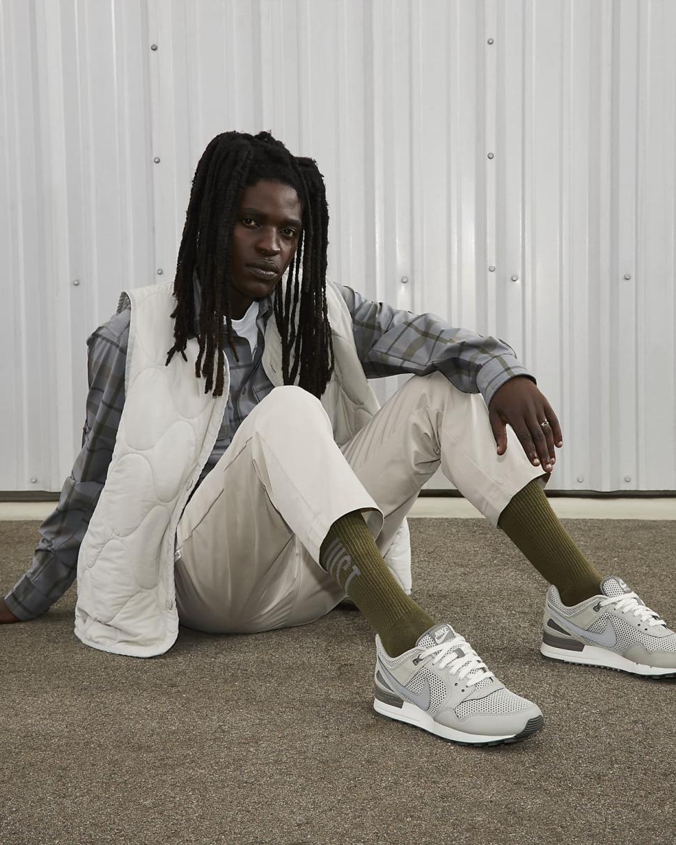 Nike Air Pegasus '89 Premium Light Iron Ore/Photon Dust/Flat Pewter/Metallic Silver | Mens Nike Lifestyle