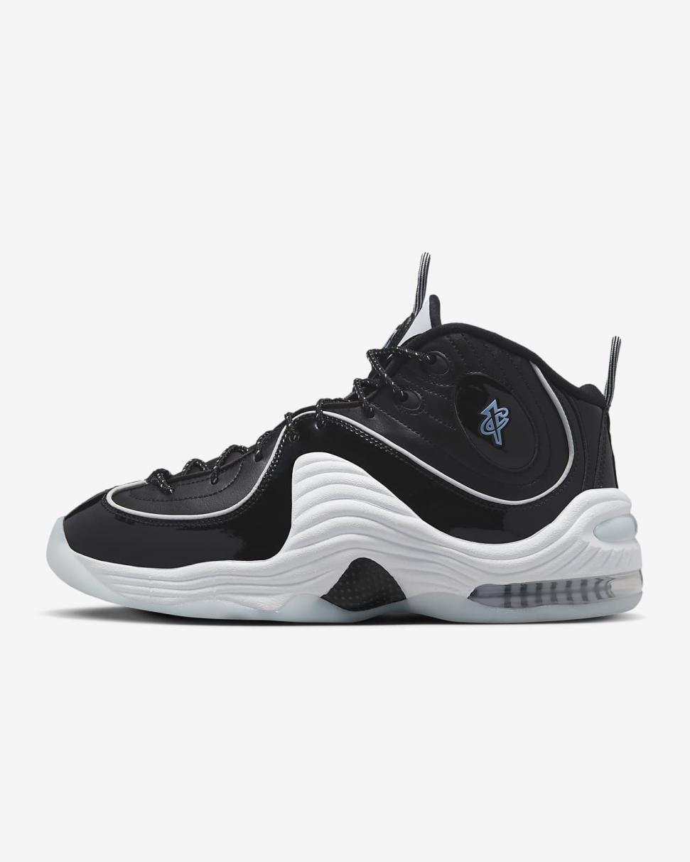 Nike Air Penny 2 Black/White/Football Grey/Multi-Color | Mens Nike Lifestyle