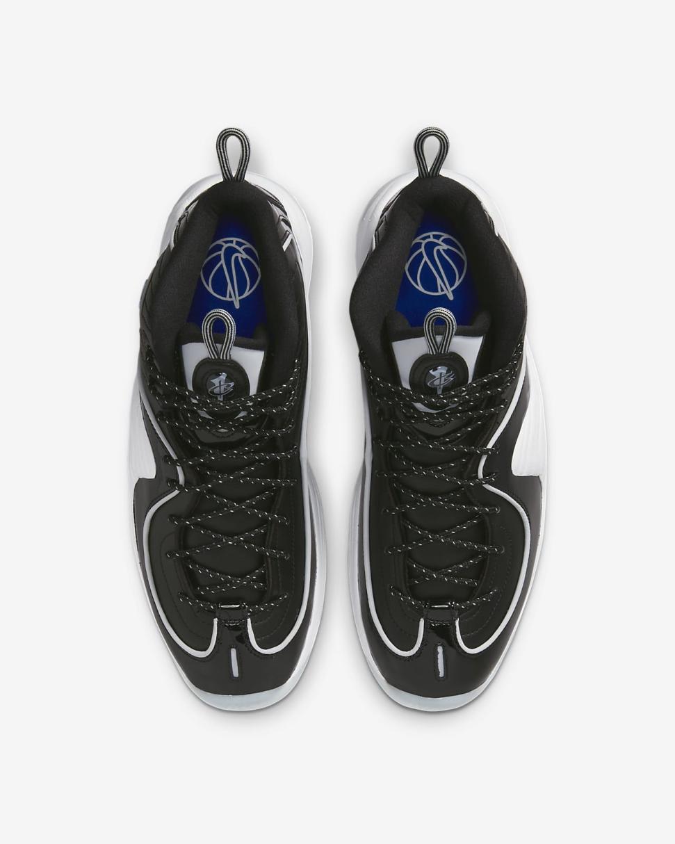 Nike Air Penny 2 Black/White/Football Grey/Multi-Color | Mens Nike Lifestyle