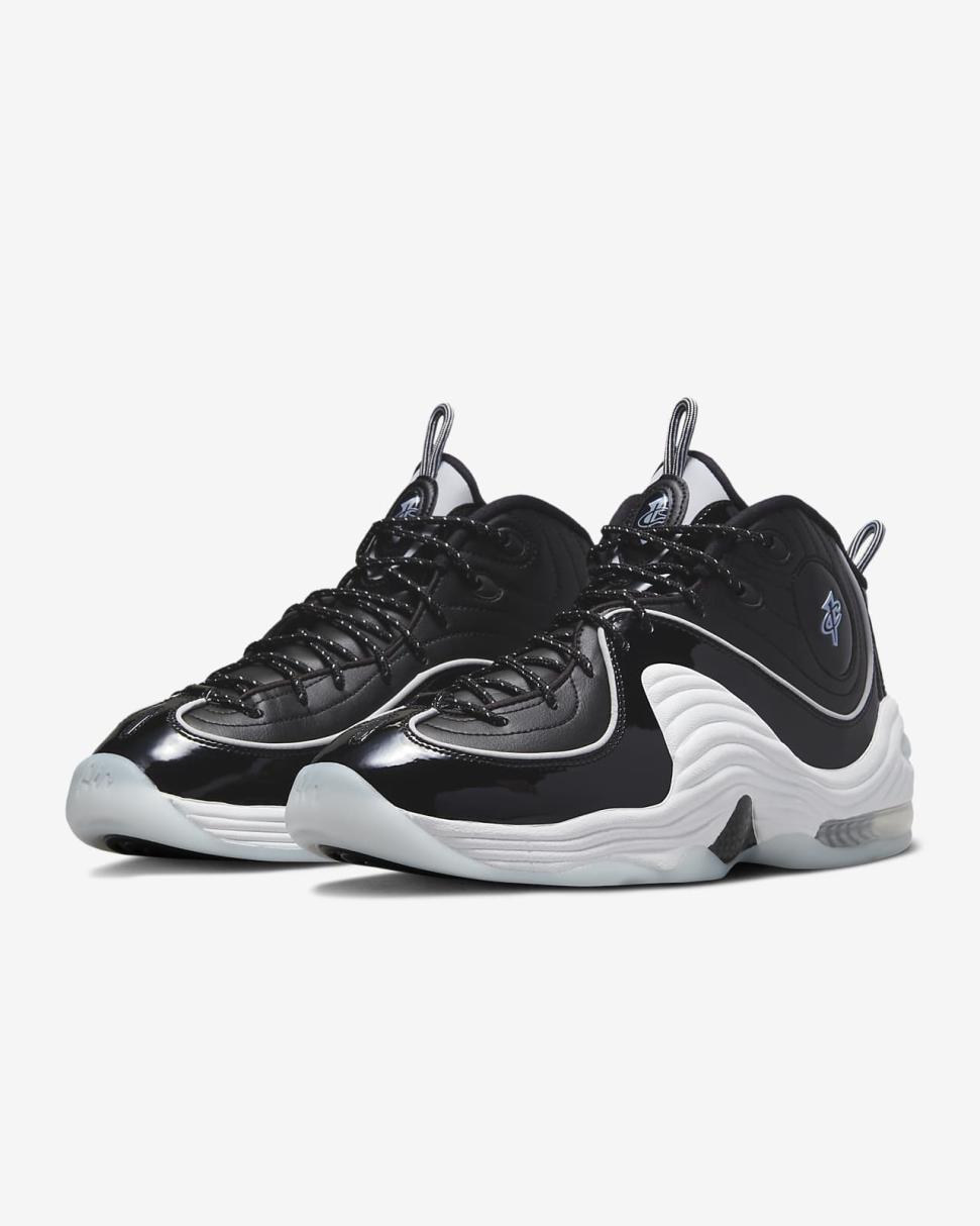 Nike Air Penny 2 Black/White/Football Grey/Multi-Color | Mens Nike Lifestyle