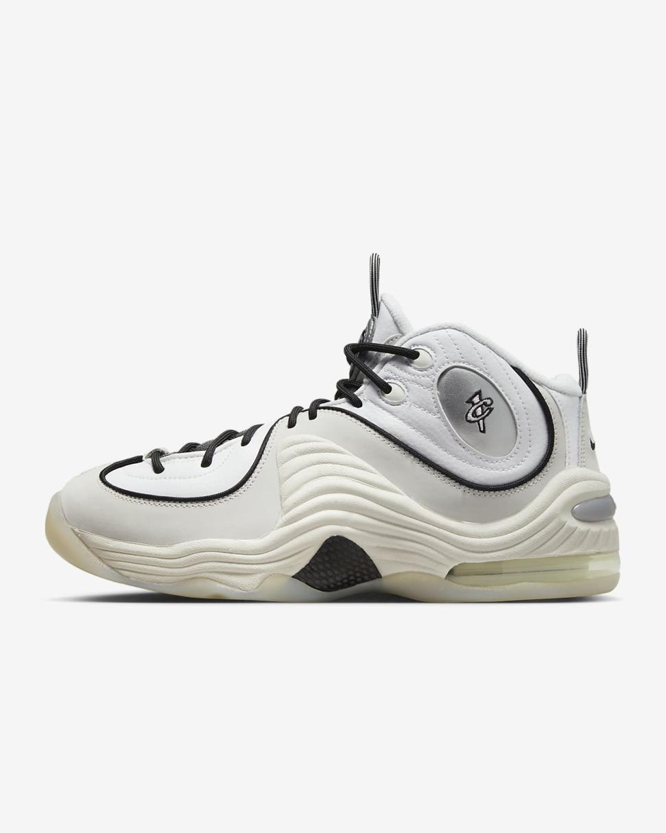 Nike Air Penny 2 White/Black/Sail/Photon Dust | Mens Nike First Day Kicks