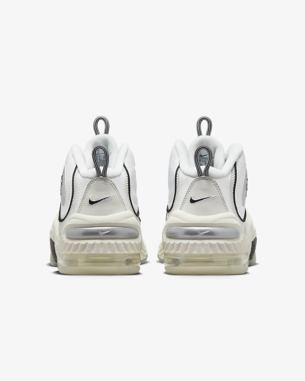 Nike Air Penny 2 White/Black/Sail/Photon Dust | Mens Nike First Day Kicks