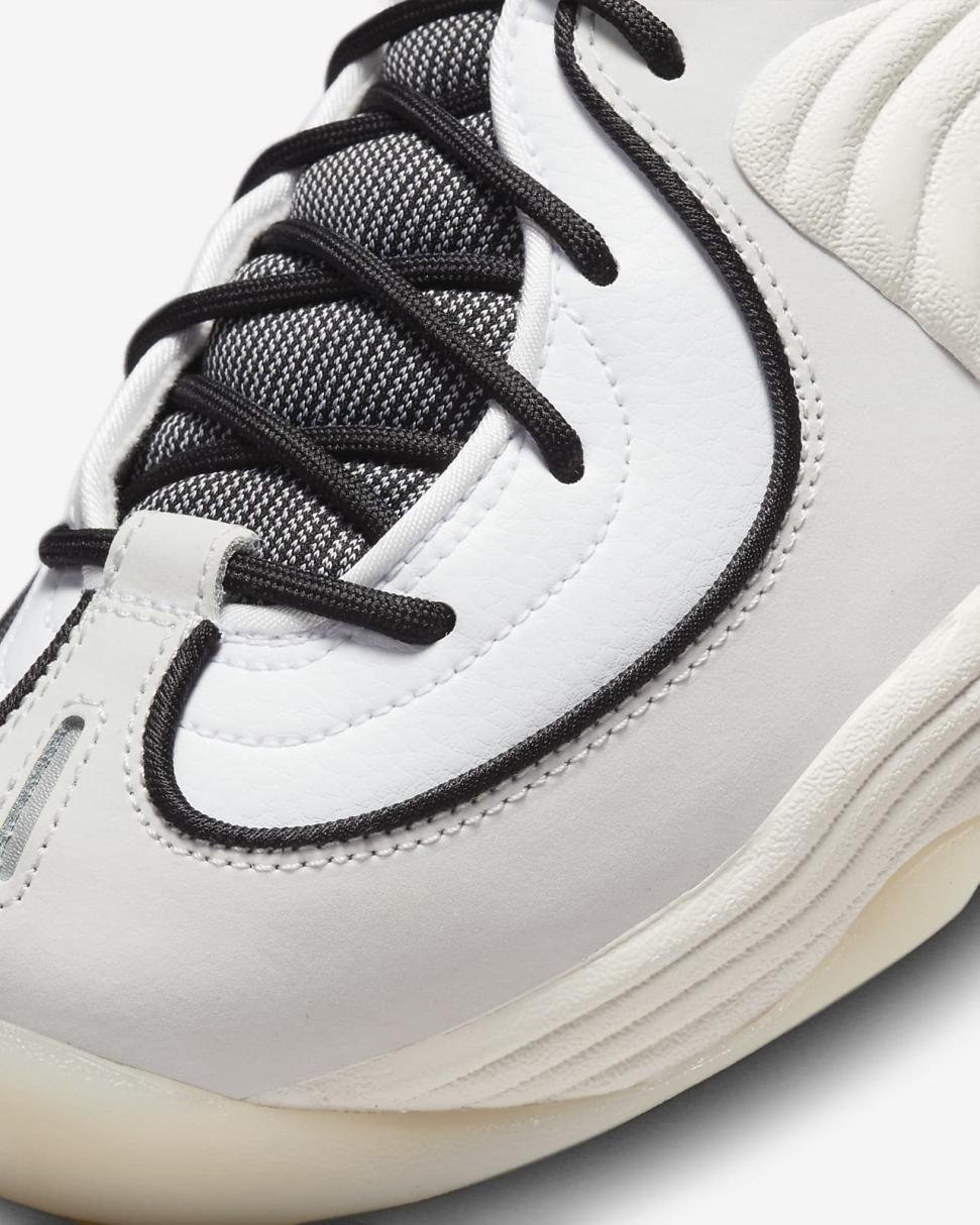 Nike Air Penny 2 White/Black/Sail/Photon Dust | Mens Nike First Day Kicks