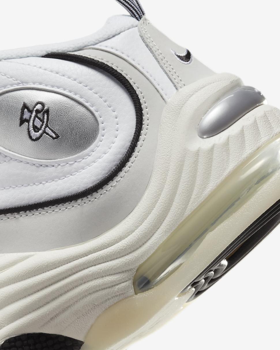 Nike Air Penny 2 White/Black/Sail/Photon Dust | Mens Nike First Day Kicks