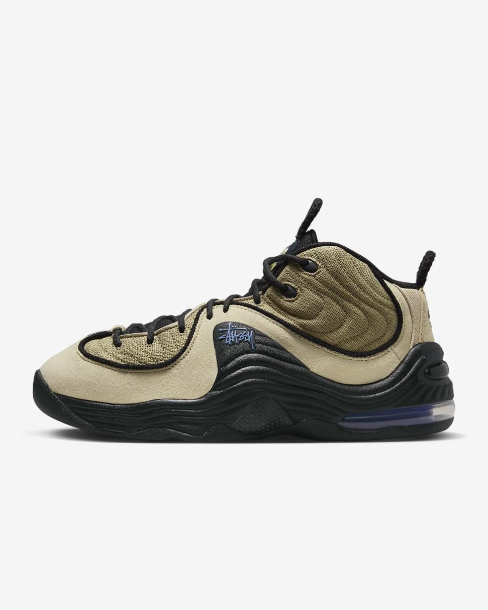 Nike Air Penny 2 X Stüssy Rattan/Limestone/Black | Mens Nike Lifestyle