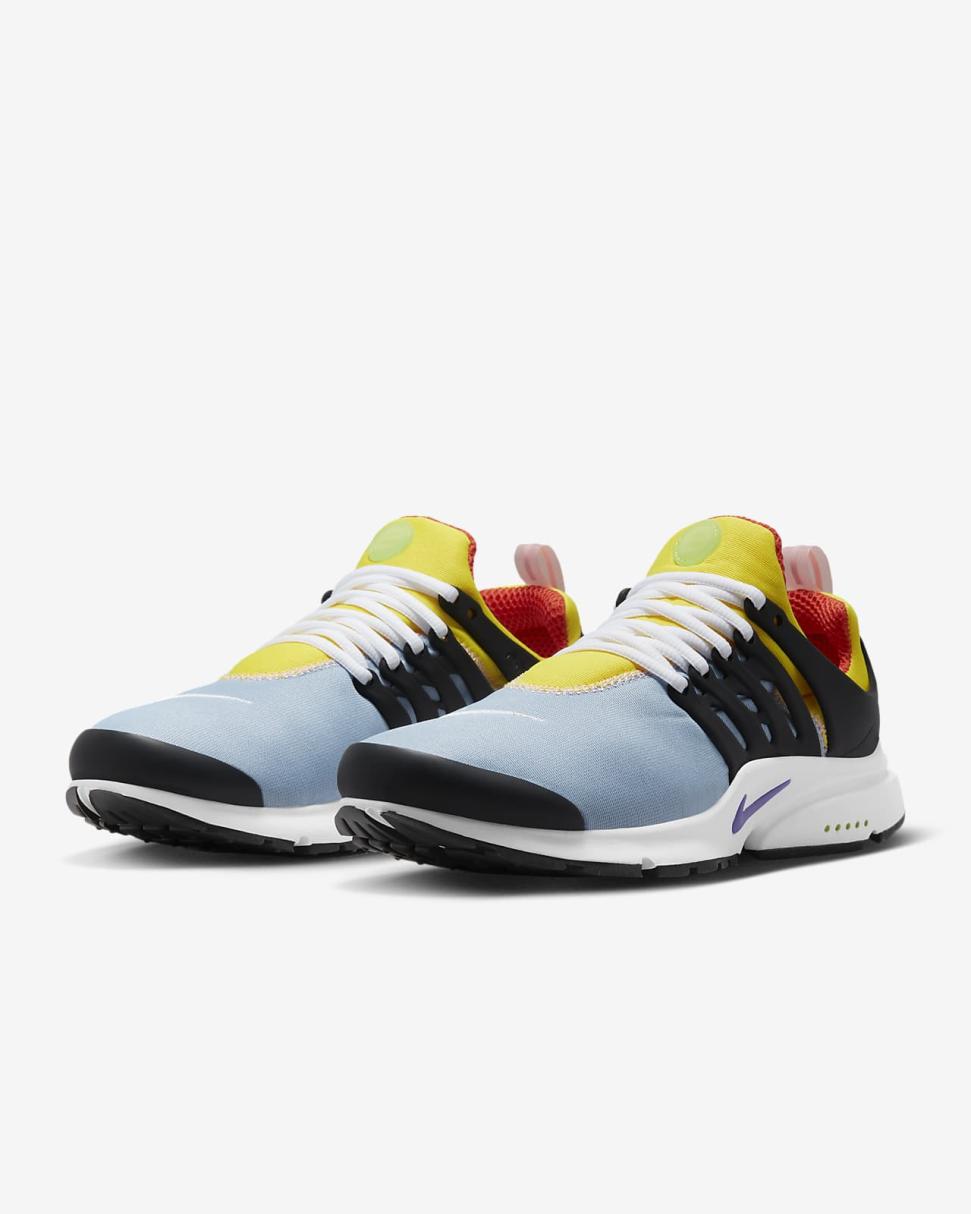 Nike Air Presto Black/White/Cobalt Bliss/Action Grape | Mens Nike Lifestyle