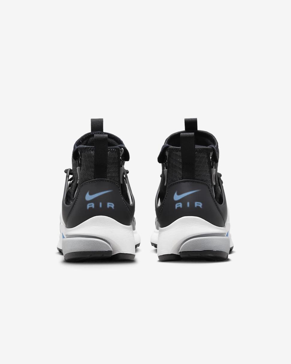 Nike Air Presto Mid Utility Anthracite/Summit White/Particle Grey/University Blue | Mens Nike Lifestyle