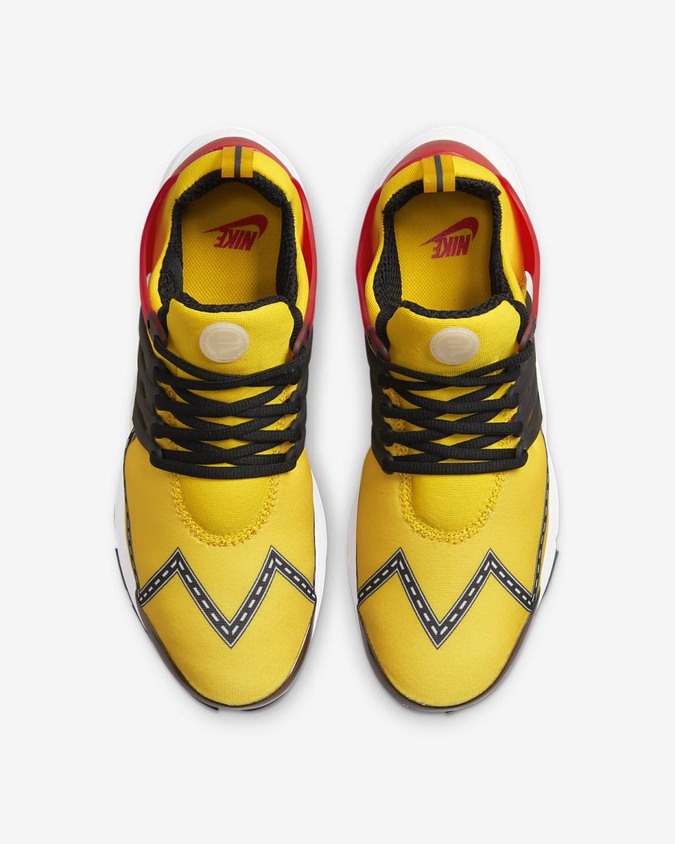 Nike Air Presto Speed Yellow/University Red/White/Black | Mens Nike Lifestyle