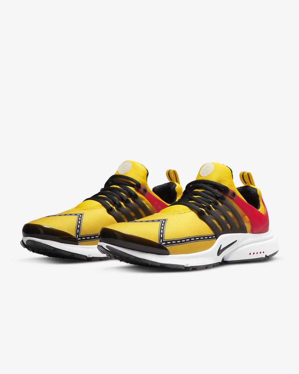 Nike Air Presto Speed Yellow/University Red/White/Black | Mens Nike Lifestyle