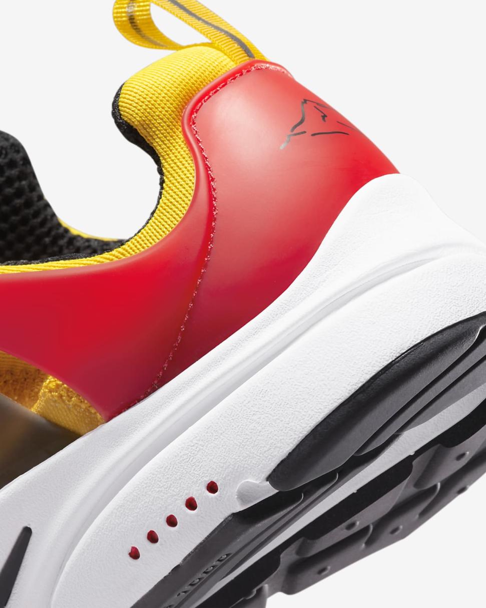 Nike Air Presto Speed Yellow/University Red/White/Black | Mens Nike Lifestyle