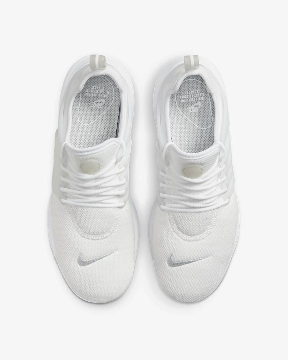 Nike Air Presto White/White/Pure Platinum | Womens Nike Lifestyle
