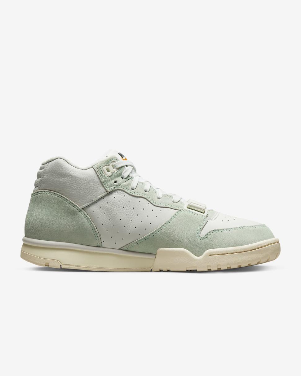 Nike Air Trainer 1 Enamel Green/Summit White/Coconut Milk/Sail | Mens Nike Lifestyle