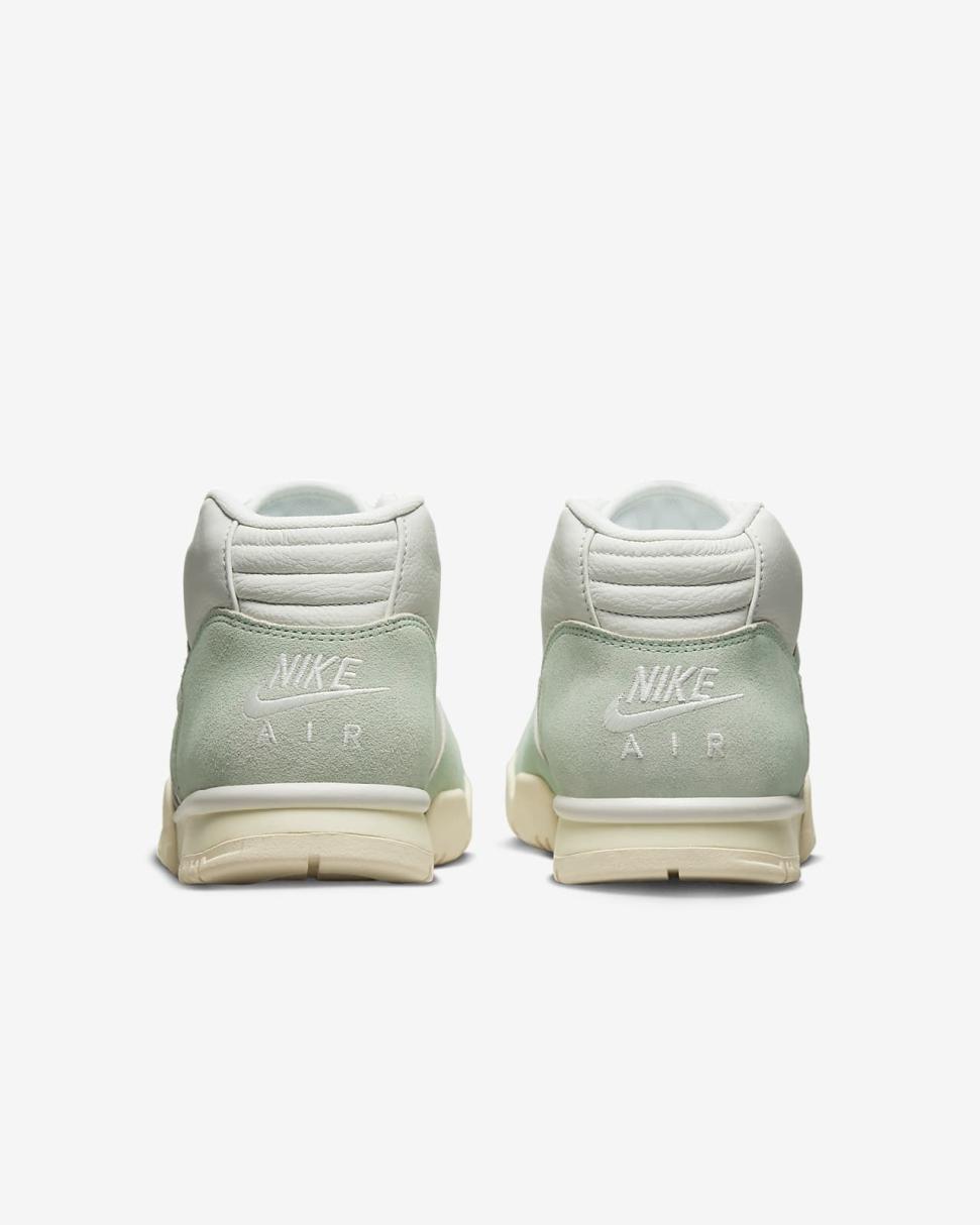 Nike Air Trainer 1 Enamel Green/Summit White/Coconut Milk/Sail | Mens Nike Lifestyle