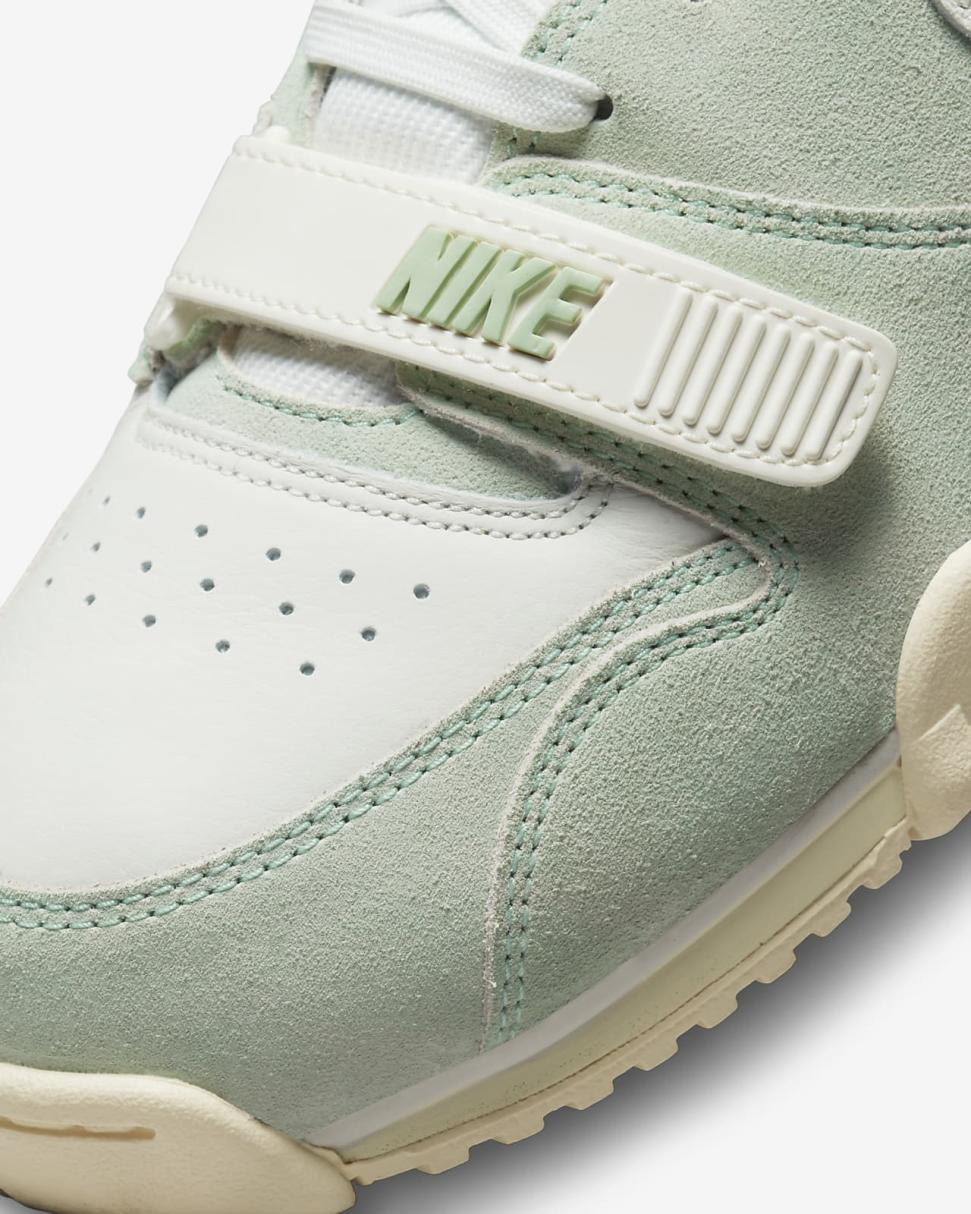 Nike Air Trainer 1 Enamel Green/Summit White/Coconut Milk/Sail | Mens Nike Lifestyle