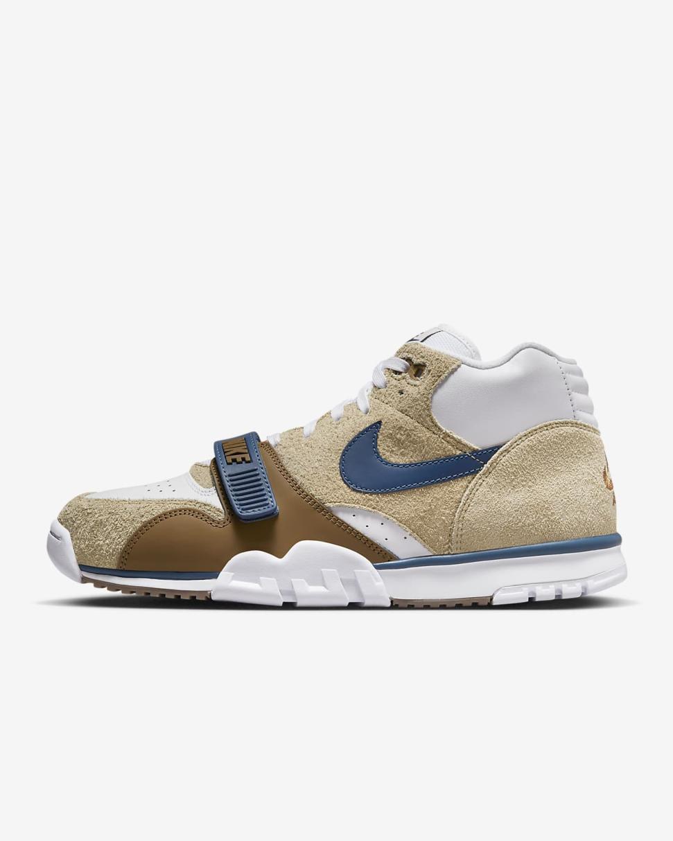 Nike Air Trainer 1 Limestone/Ale Brown/White/Valerian Blue | Mens Nike Lifestyle