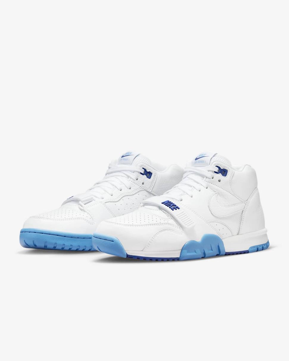 Nike Air Trainer 1 White/University Blue/Old Royal/White | Mens Nike Lifestyle