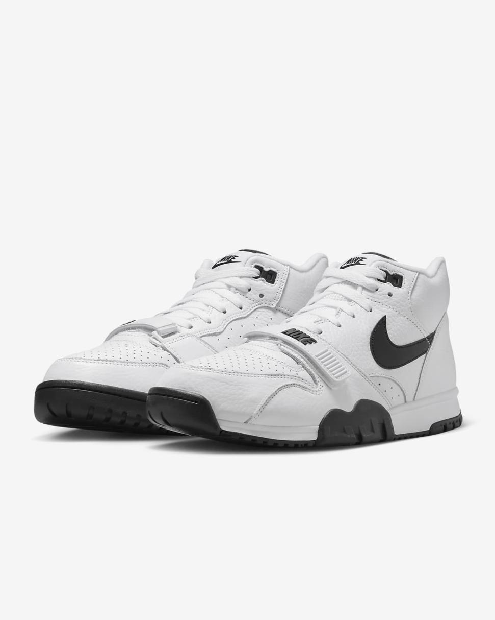 Nike Air Trainer 1 White/White/Black | Mens Nike Lifestyle