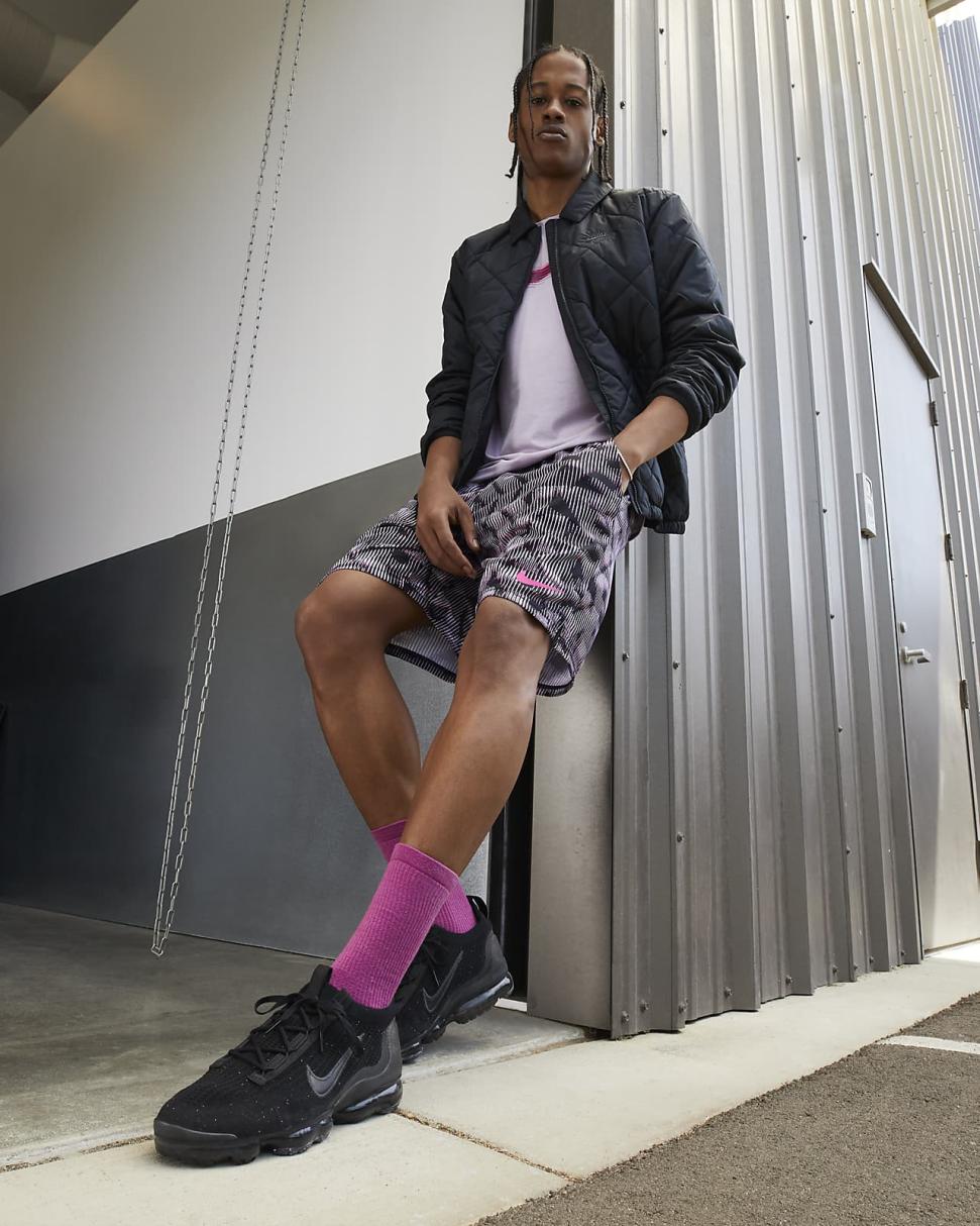 Nike Air VaporMax 2021 FK Black/Black/Anthracite/Black | Mens Nike First Day Kicks