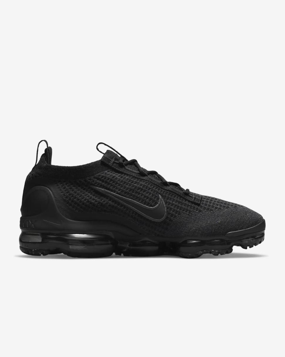 Nike Air VaporMax 2021 FK Black/Black/Anthracite/Black | Mens Nike First Day Kicks