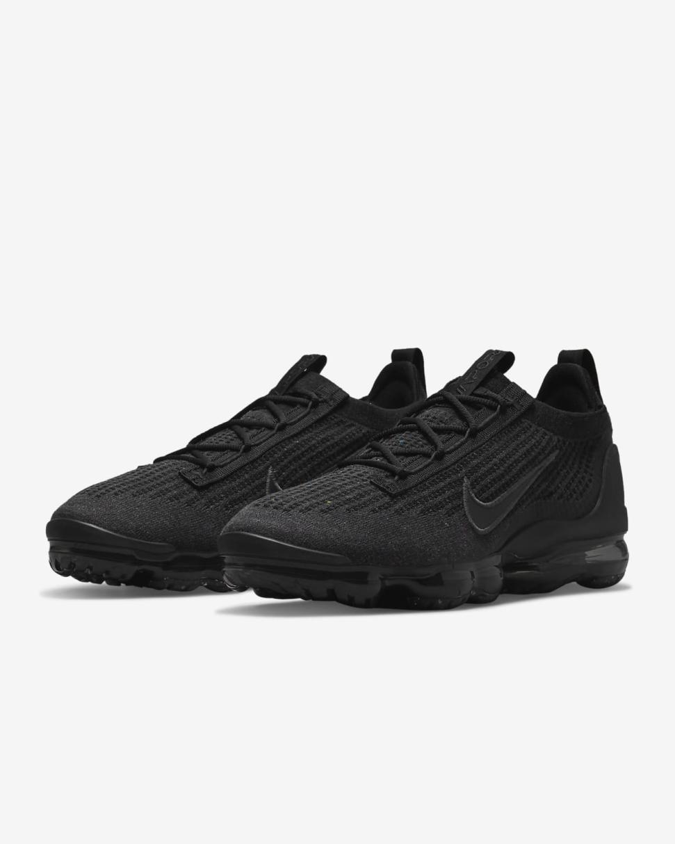 Nike Air VaporMax 2021 FK Black/Black/Anthracite/Black | Mens Nike First Day Kicks
