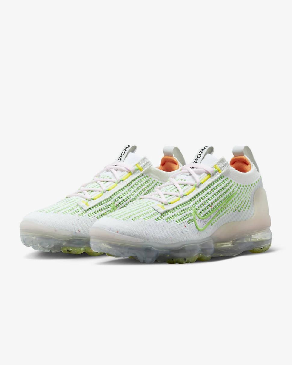 Nike Air VaporMax 2021 Flyknit Next Nature White/Pearl Pink/Sail/White | Womens Nike Lifestyle