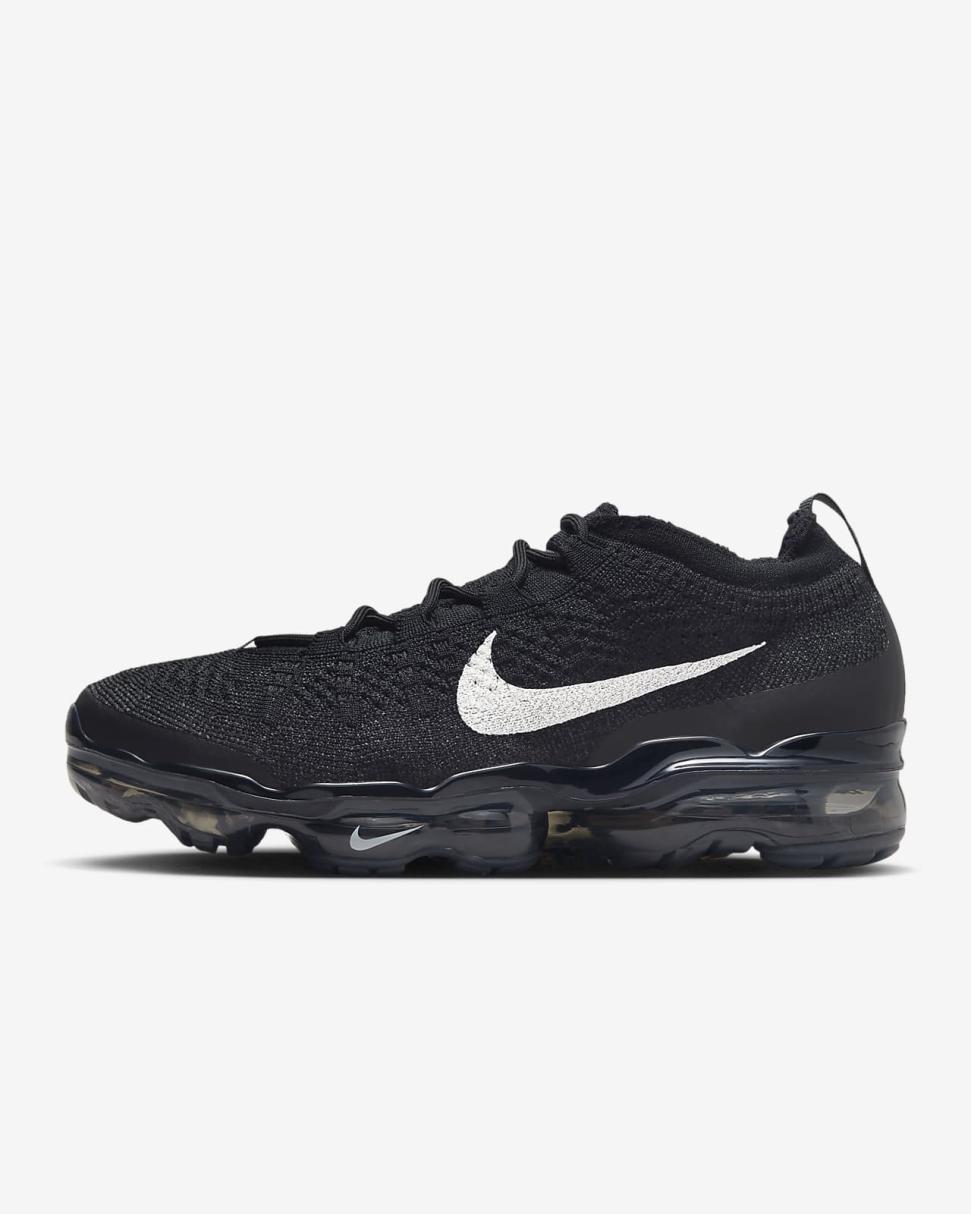 Nike Air VaporMax 2023 Flyknit Black/Anthracite/Sail | Womens Nike First Day Kicks