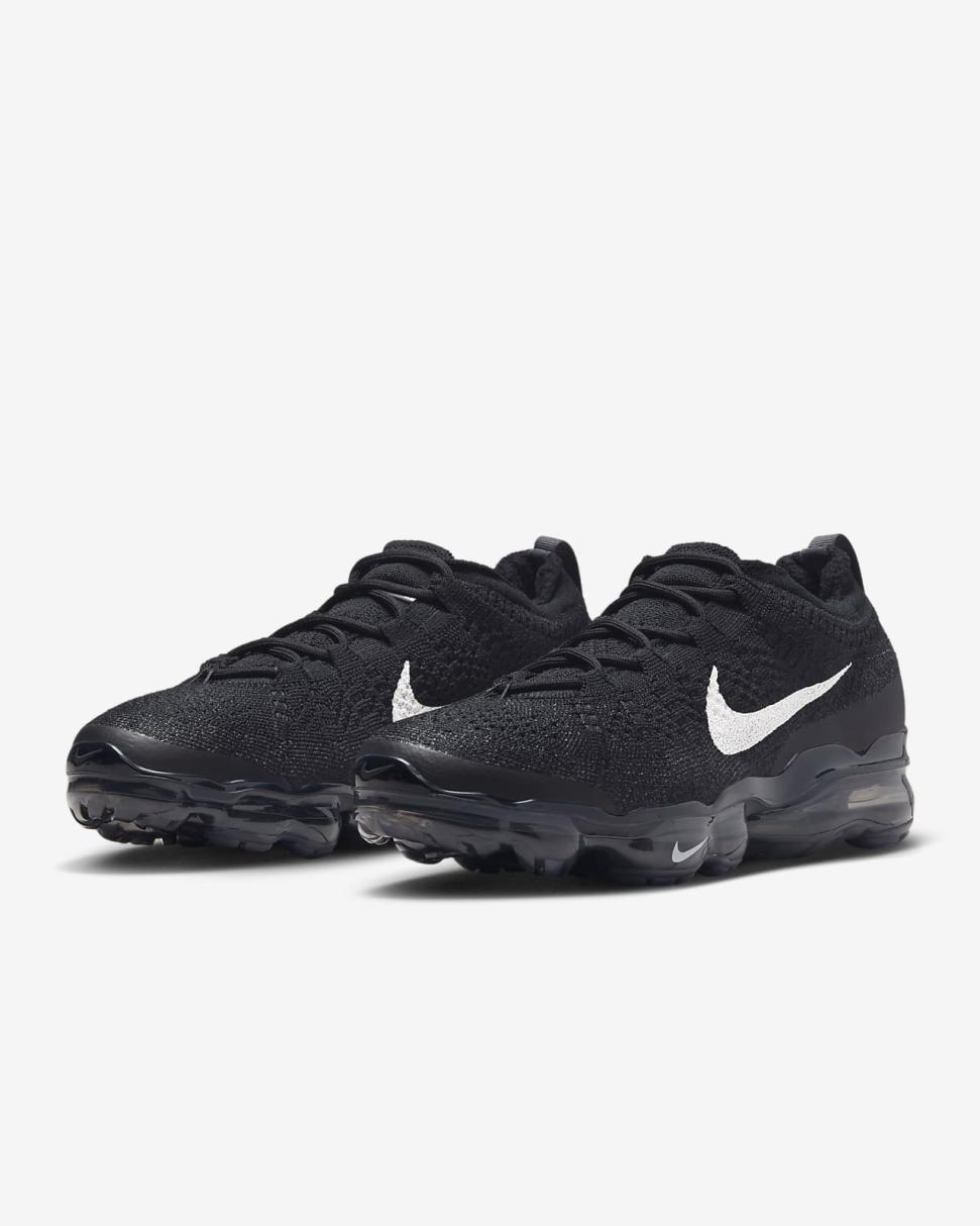 Nike Air VaporMax 2023 Flyknit Black/Anthracite/Sail | Womens Nike First Day Kicks