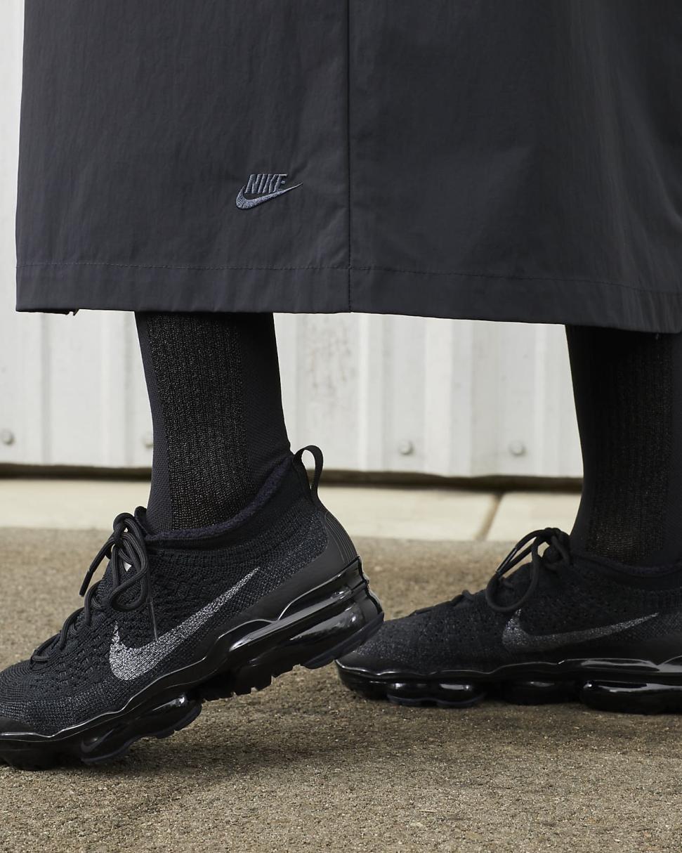 Nike Air VaporMax 2023 Flyknit Black/Black/Anthracite | Womens Nike First Day Kicks