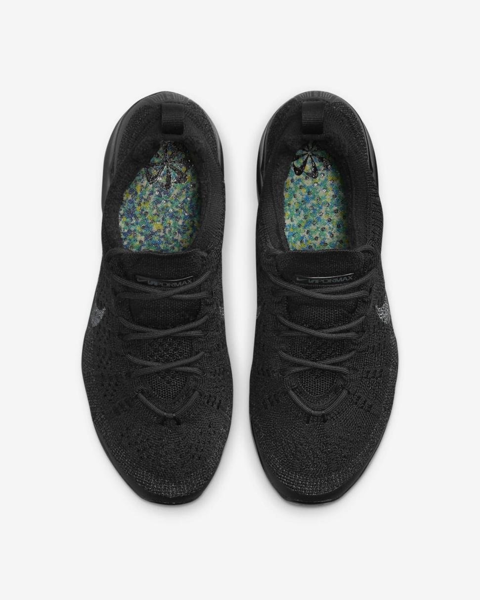 Nike Air VaporMax 2023 Flyknit Black/Black/Anthracite | Womens Nike First Day Kicks