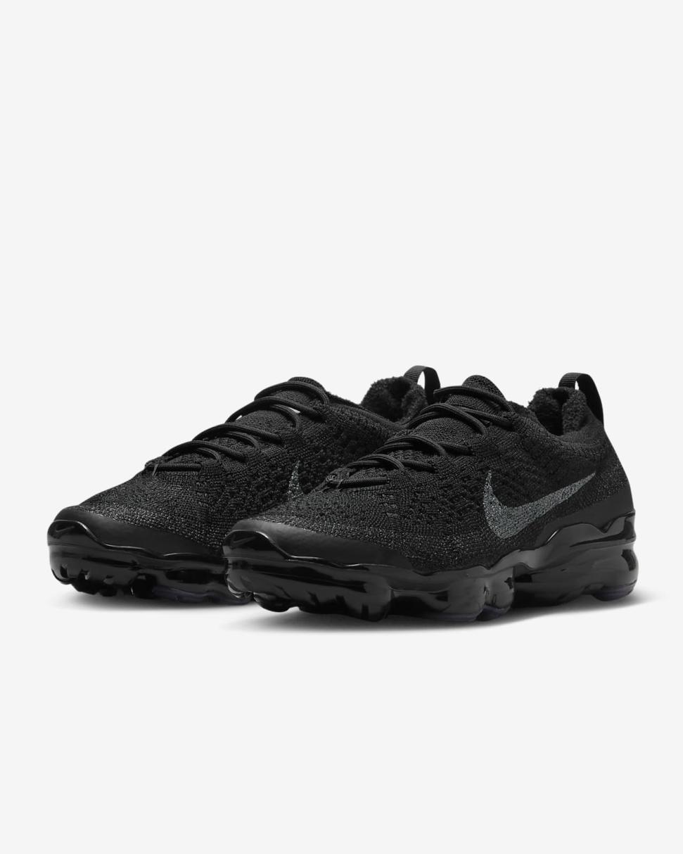 Nike Air VaporMax 2023 Flyknit Black/Black/Anthracite | Womens Nike First Day Kicks