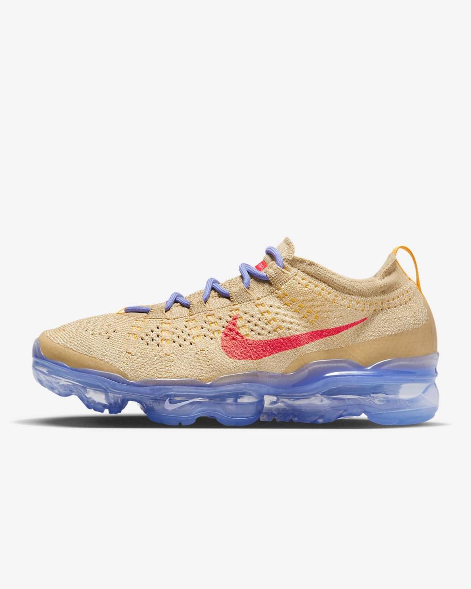 Nike Air VaporMax 2023 Flyknit Pale Vanilla/Sail/Sesame/Sea Coral | Womens Nike First Day Kicks