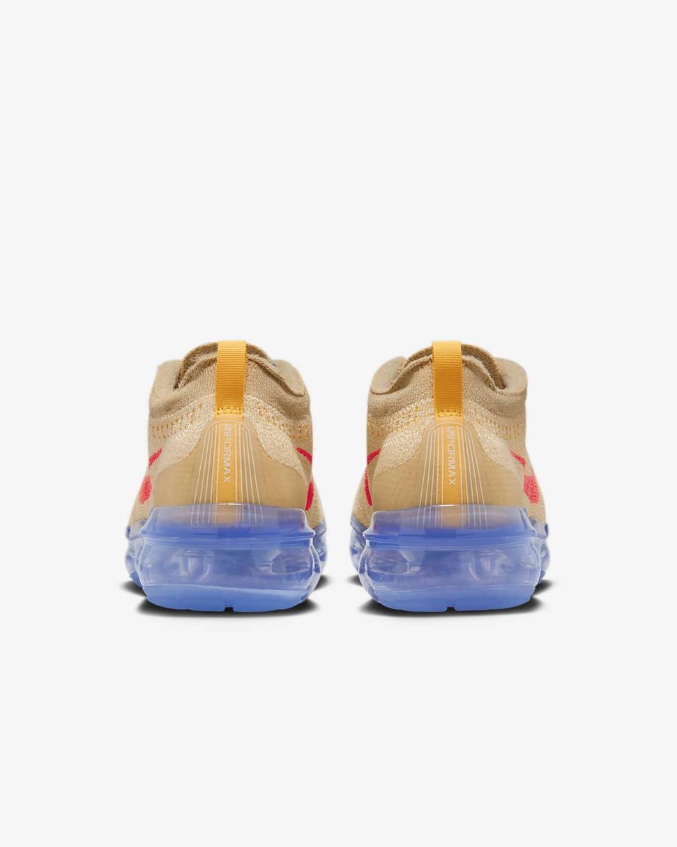 Nike Air VaporMax 2023 Flyknit Pale Vanilla/Sail/Sesame/Sea Coral | Womens Nike First Day Kicks