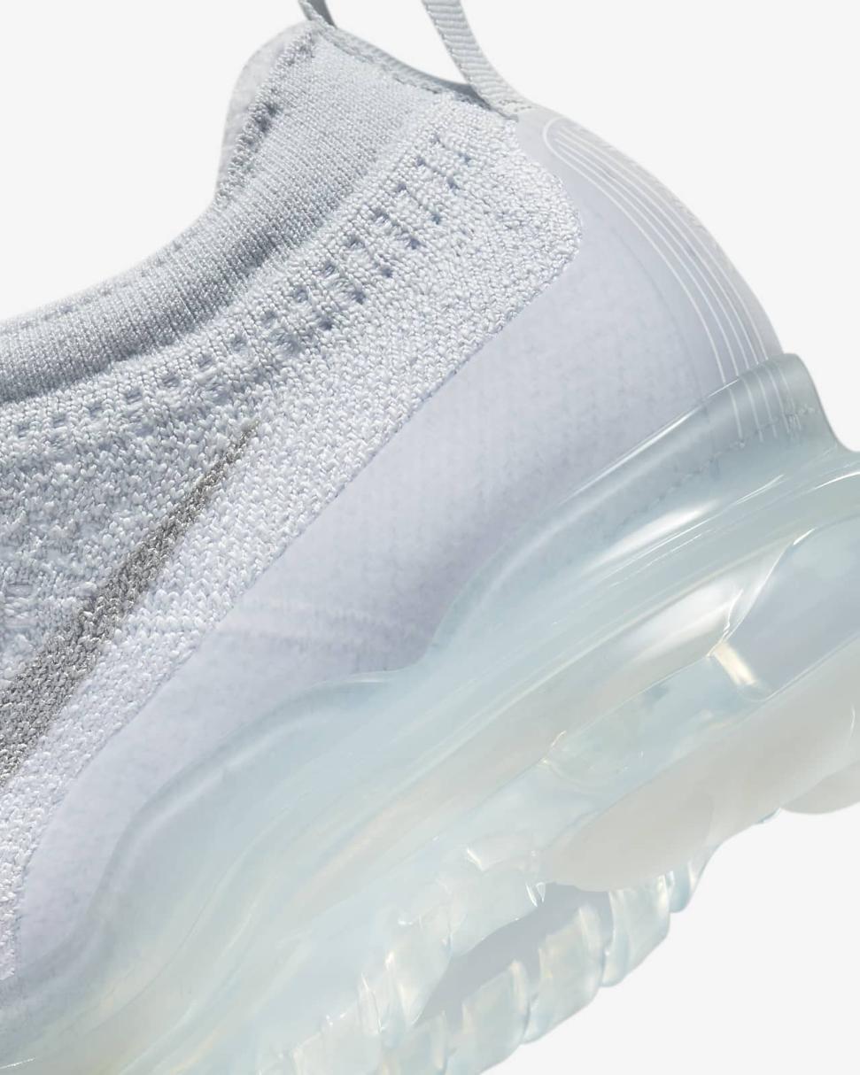 Nike Air VaporMax 2023 Flyknit Pure Platinum/Pure Platinum/Pure Platinum/White | Mens Nike Lifestyle