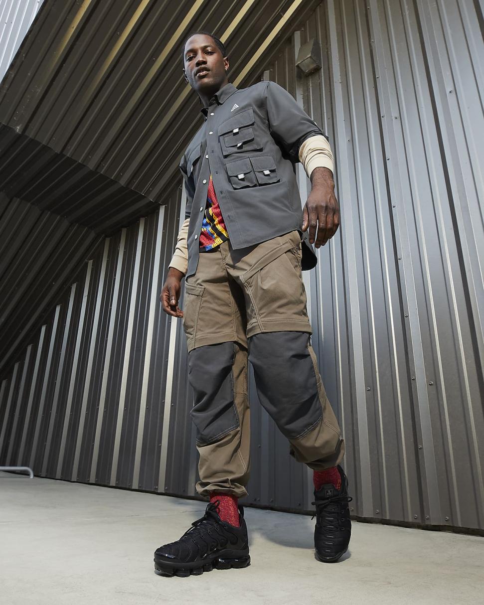 Nike Air VaporMax Plus Black/Black/Dark Grey | Mens Nike First Day Kicks