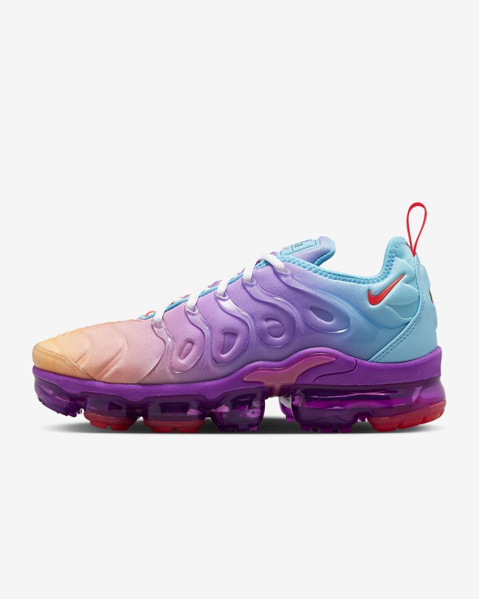 Nike Air VaporMax Plus Fuchsia Dream/Vivid Orange/Baltic Blue/Bright Crimson | Womens Nike Lifestyle