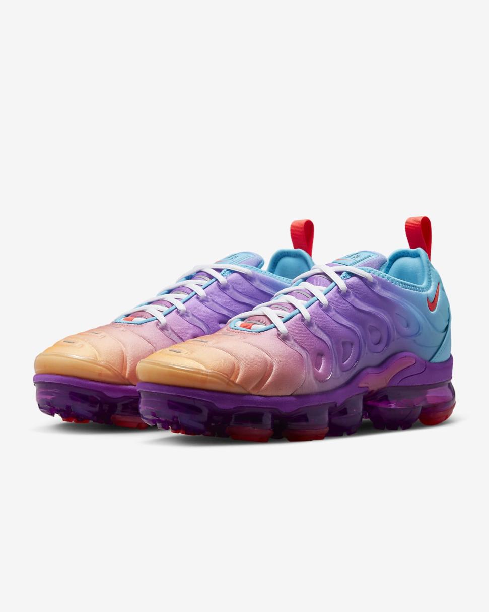 Nike Air VaporMax Plus Fuchsia Dream/Vivid Orange/Baltic Blue/Bright Crimson | Womens Nike Lifestyle