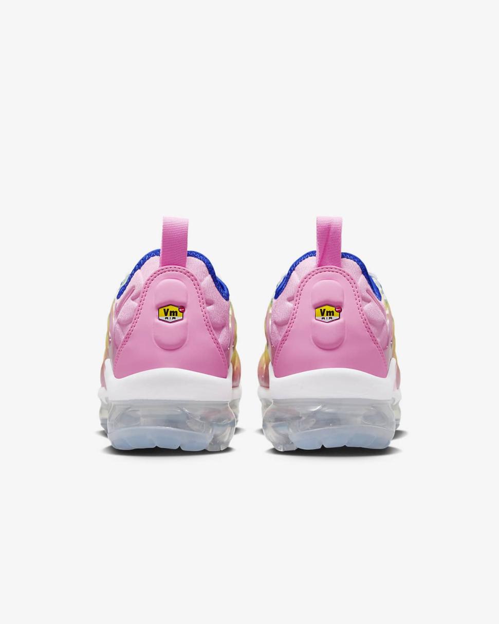 Nike Air VaporMax Plus Pink Spell/Spring Green/Racer Blue/Citron Pulse | Womens Nike Lifestyle
