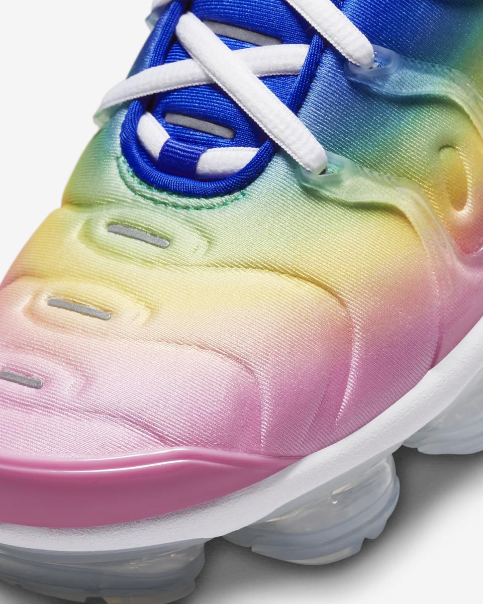 Nike Air VaporMax Plus Pink Spell/Spring Green/Racer Blue/Citron Pulse | Womens Nike Lifestyle