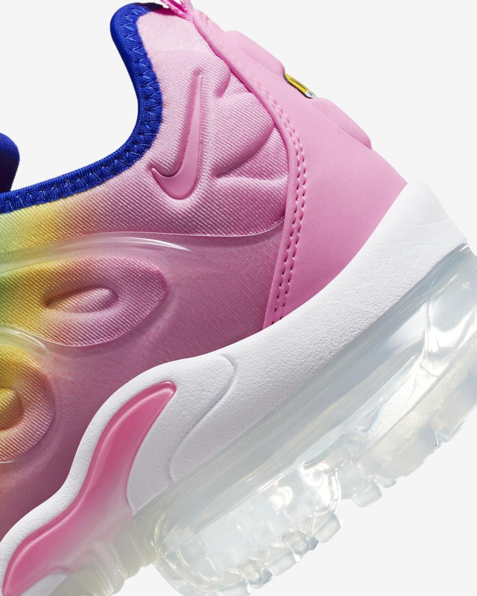 Nike Air VaporMax Plus Pink Spell/Spring Green/Racer Blue/Citron Pulse | Womens Nike Lifestyle