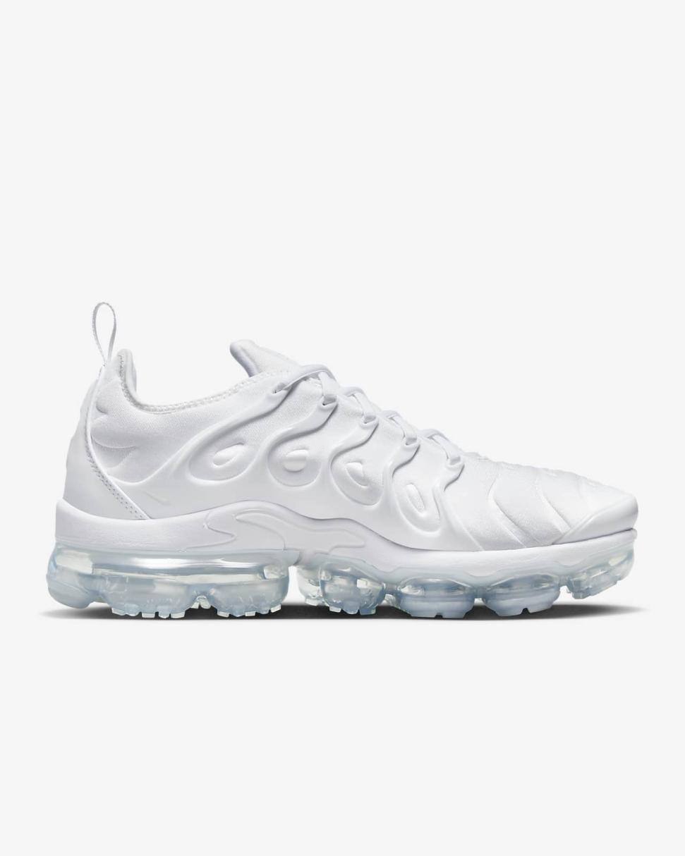 Nike Air VaporMax Plus White/Pure Platinum/White | Mens Nike First Day Kicks