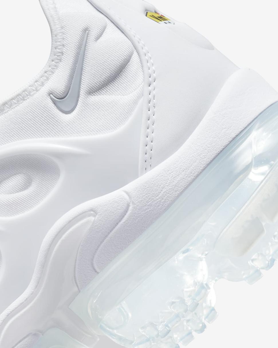 Nike Air VaporMax Plus White/Pure Platinum/White | Mens Nike First Day Kicks