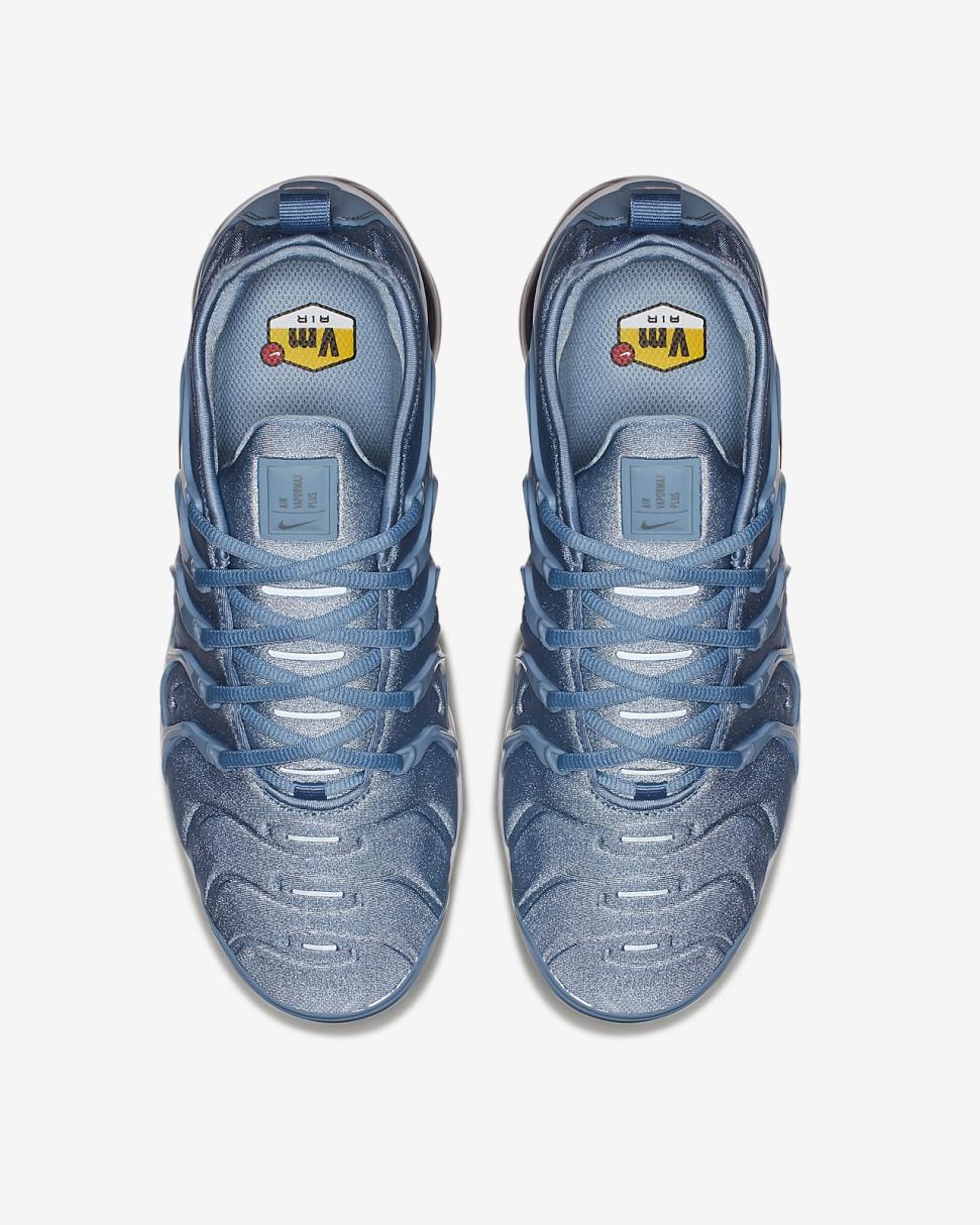 Nike Air VaporMax Plus Work Blue/Diffused Blue/White/Cool Grey | Mens Nike First Day Kicks