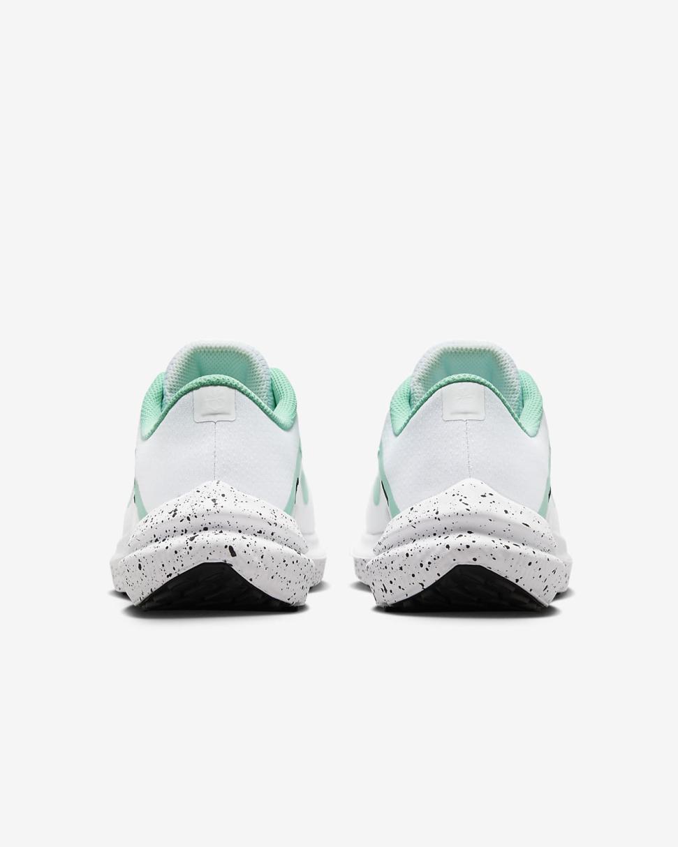 Nike Air Winflo 10 White/Black/Emerald Rise | Womens Nike Running