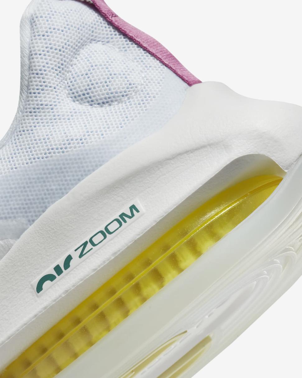 Nike Air Zoom Arcadia 2 White/Cosmic Fuchsia/Football Grey/Mineral Teal | Kids Nike First Day Kicks