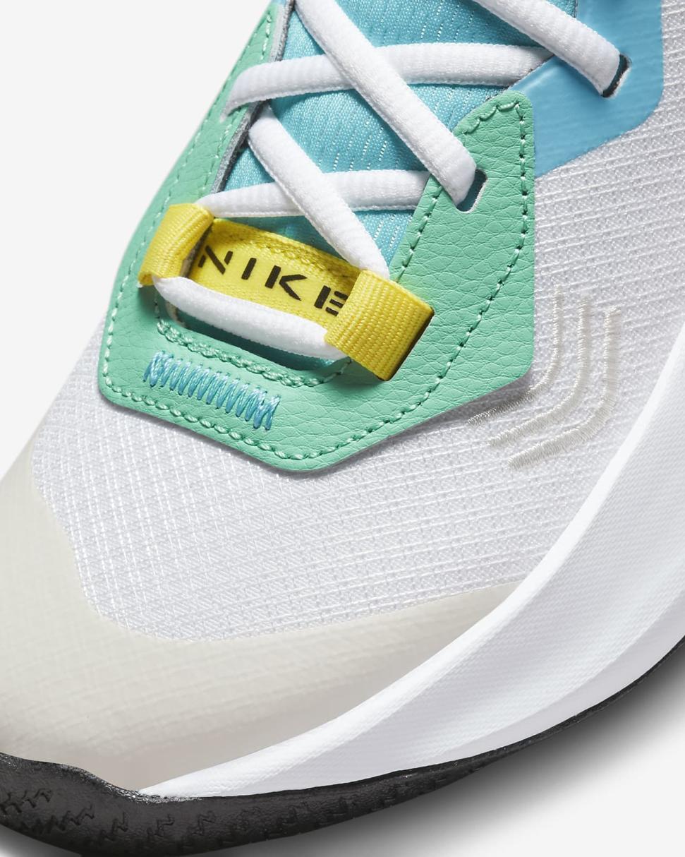 Nike Air Zoom Crossover White/White/Phantom/Black | Kids Nike Basketball