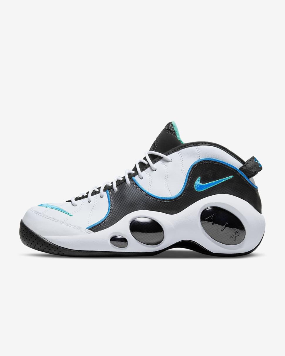 Nike Air Zoom Flight 95 White/Black/Roma Green/Photo Blue | Mens Nike Lifestyle