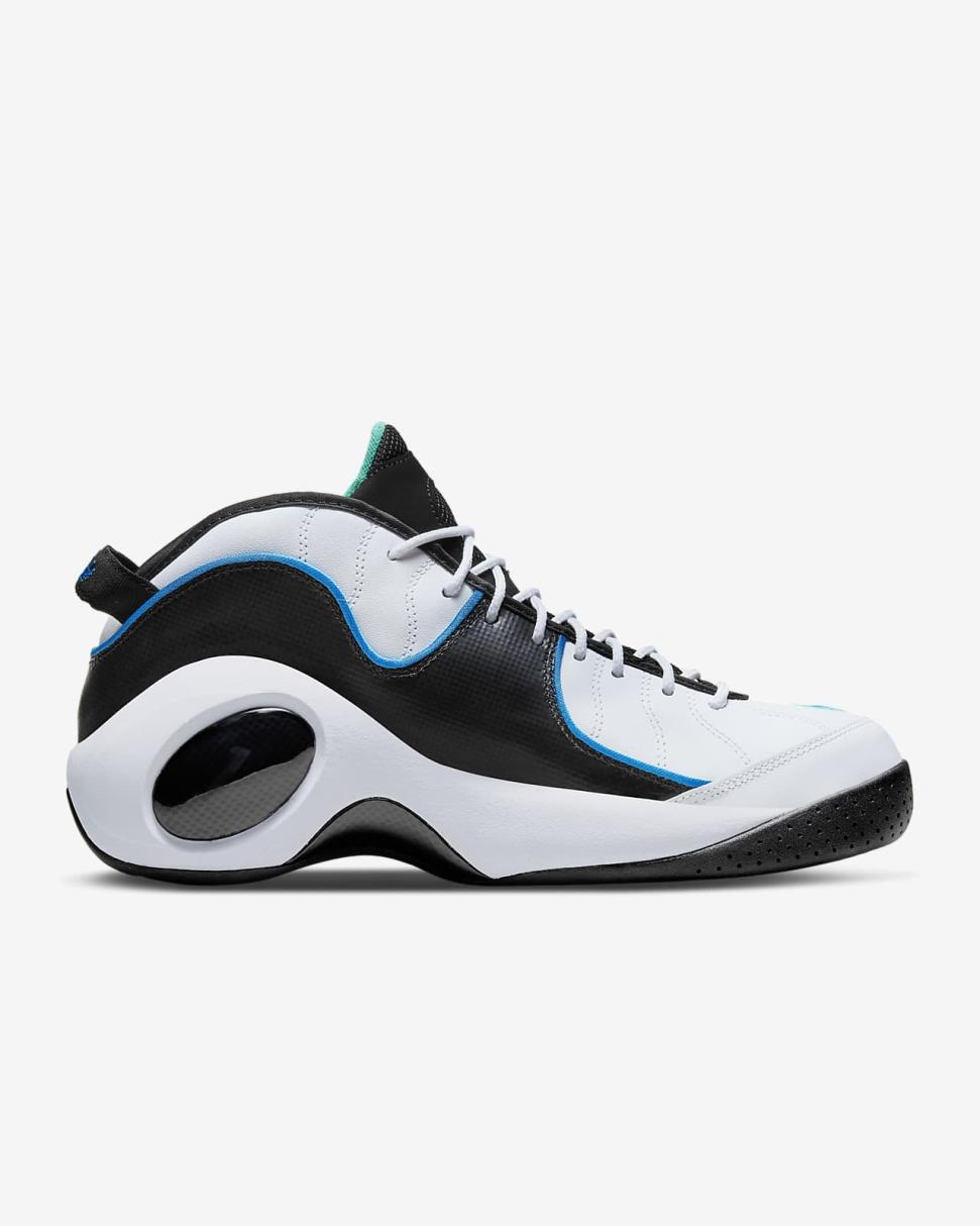 Nike Air Zoom Flight 95 White/Black/Roma Green/Photo Blue | Mens Nike Lifestyle