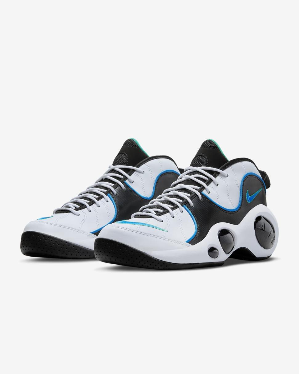 Nike Air Zoom Flight 95 White/Black/Roma Green/Photo Blue | Mens Nike Lifestyle