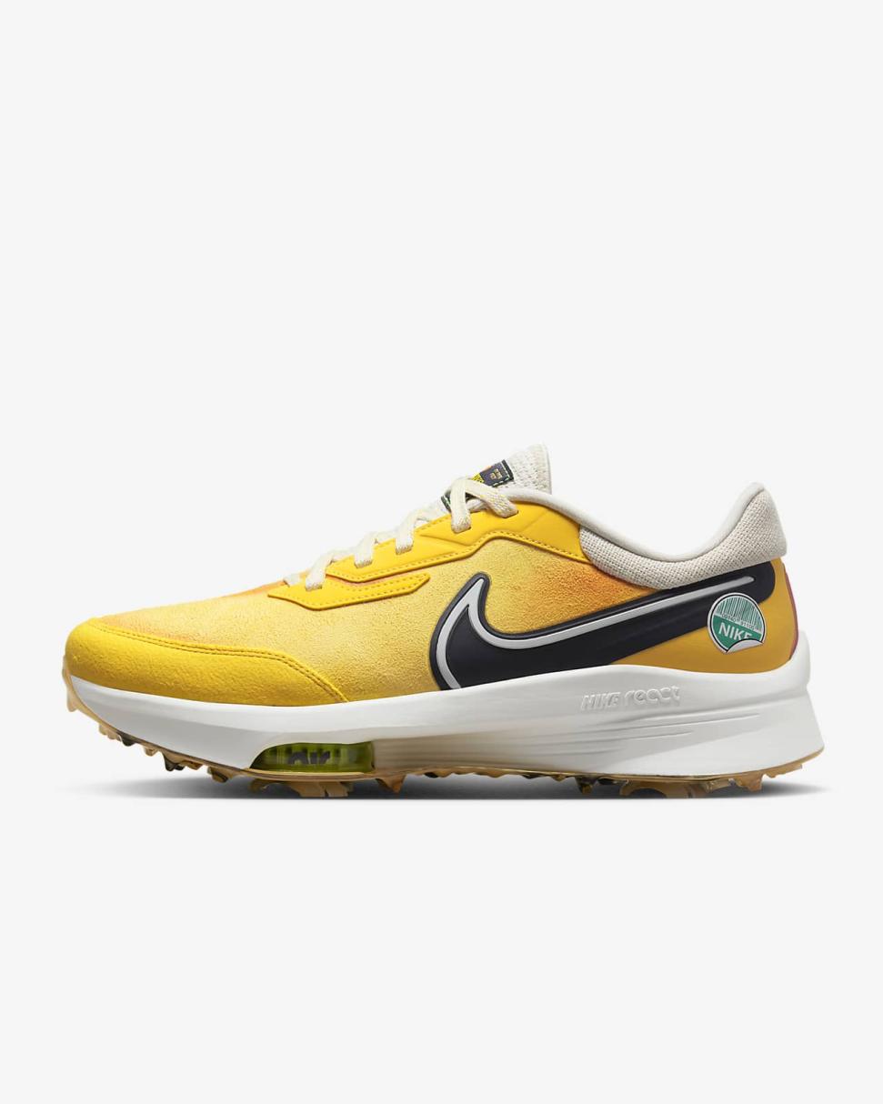 Nike Air Zoom Infinity Tour NEXT% NRG Topaz Gold/Phantom/Sea Coral/Gridiron | Mens Nike Golf