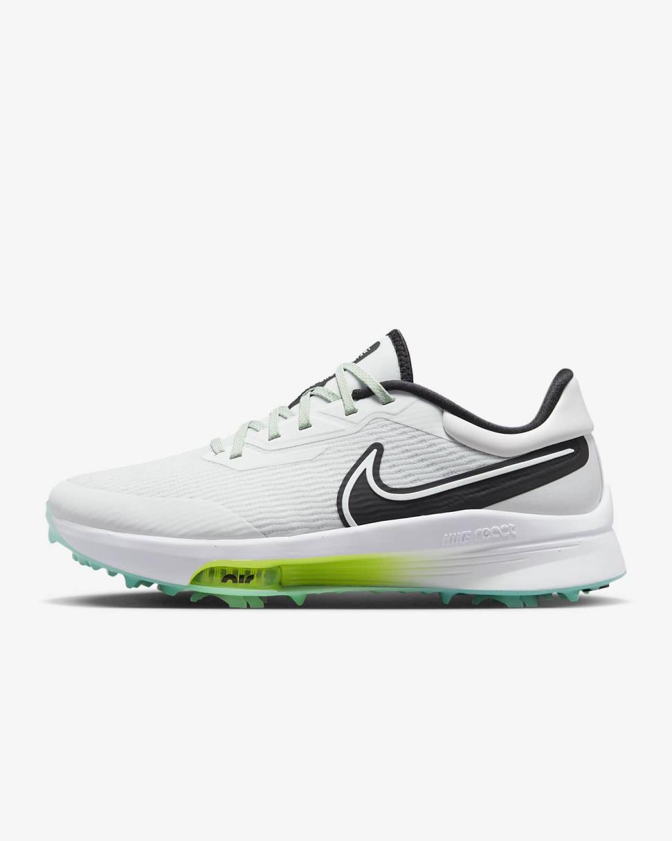 Nike Air Zoom Infinity Tour NEXT% Photon Dust/Volt/Emerald Rise/Black | Mens Nike Golf